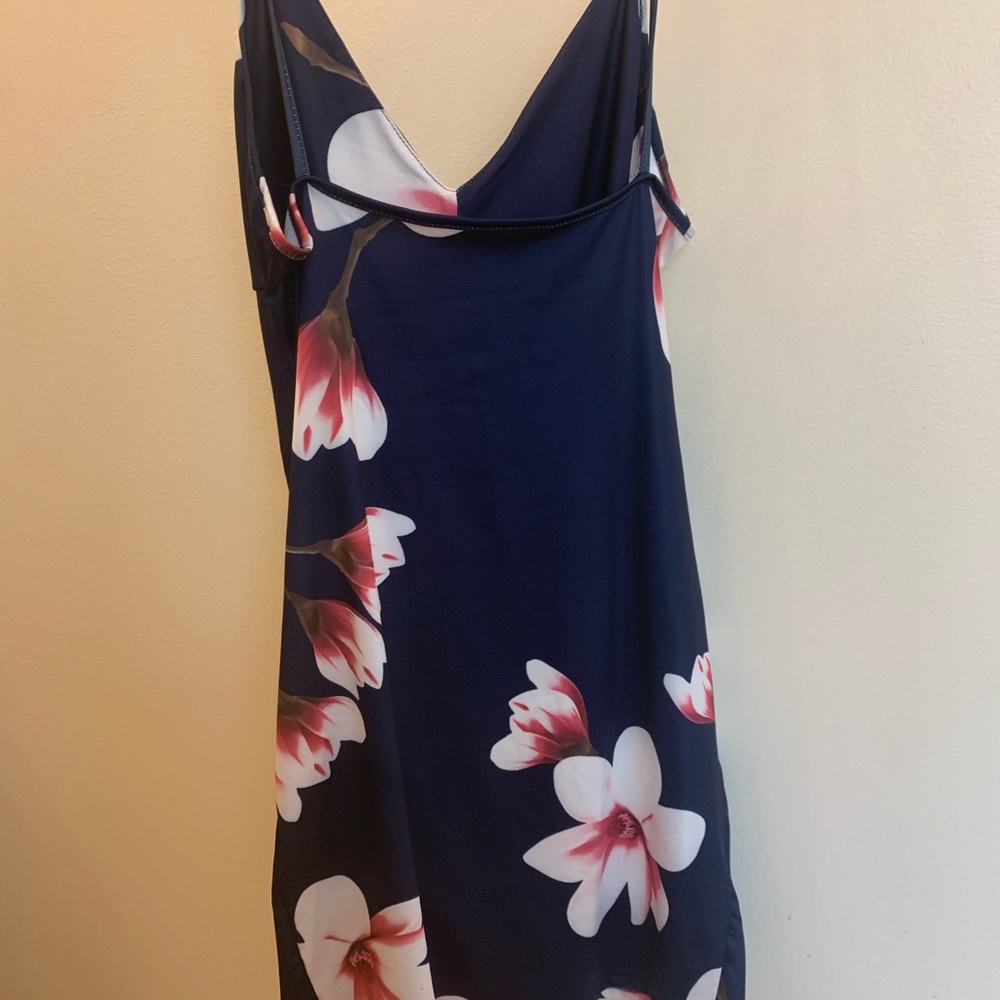 Little blue strappy dress 4/$20 💜
